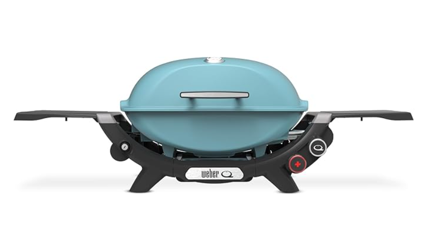 Weber Q 2800N+ Liquid Propane Grill, Sky Blue