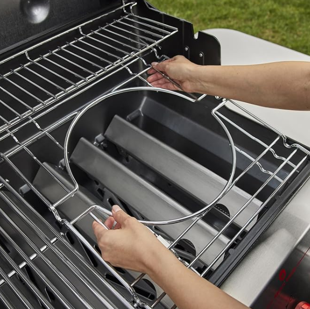 Weber Genesis S-315 Natural Gas Grill, Stainless Steel