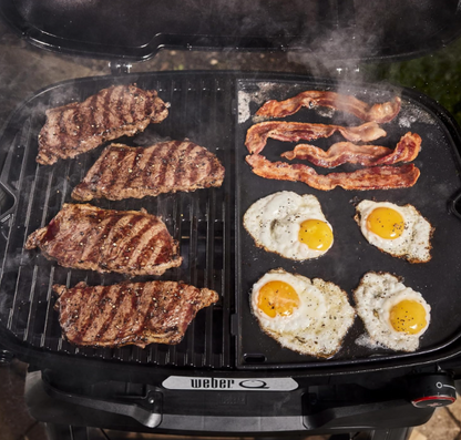 Weber Q 2800N+ Liquid Propane Grill, Sky Blue